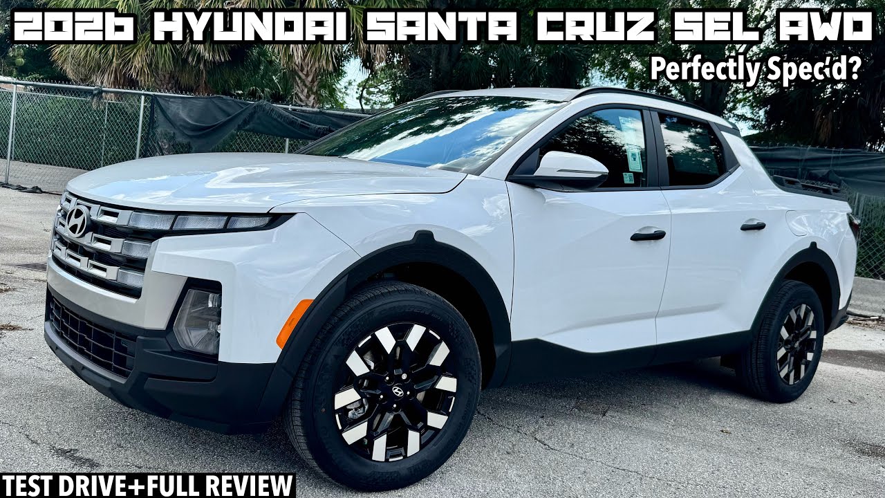 2026 Hyundai Santa Cruz SEL AWD:TEST DRIVE+FULL REVIEW