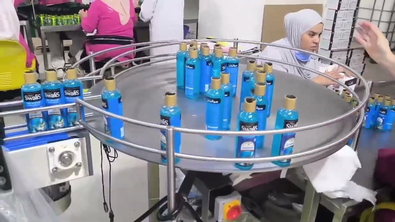 Temax Makina - Tam Otomatik 12 Nozüllü Duş Jeli Dolum Hattı(Fully Automatic 12-Nozzle Filling Line”)