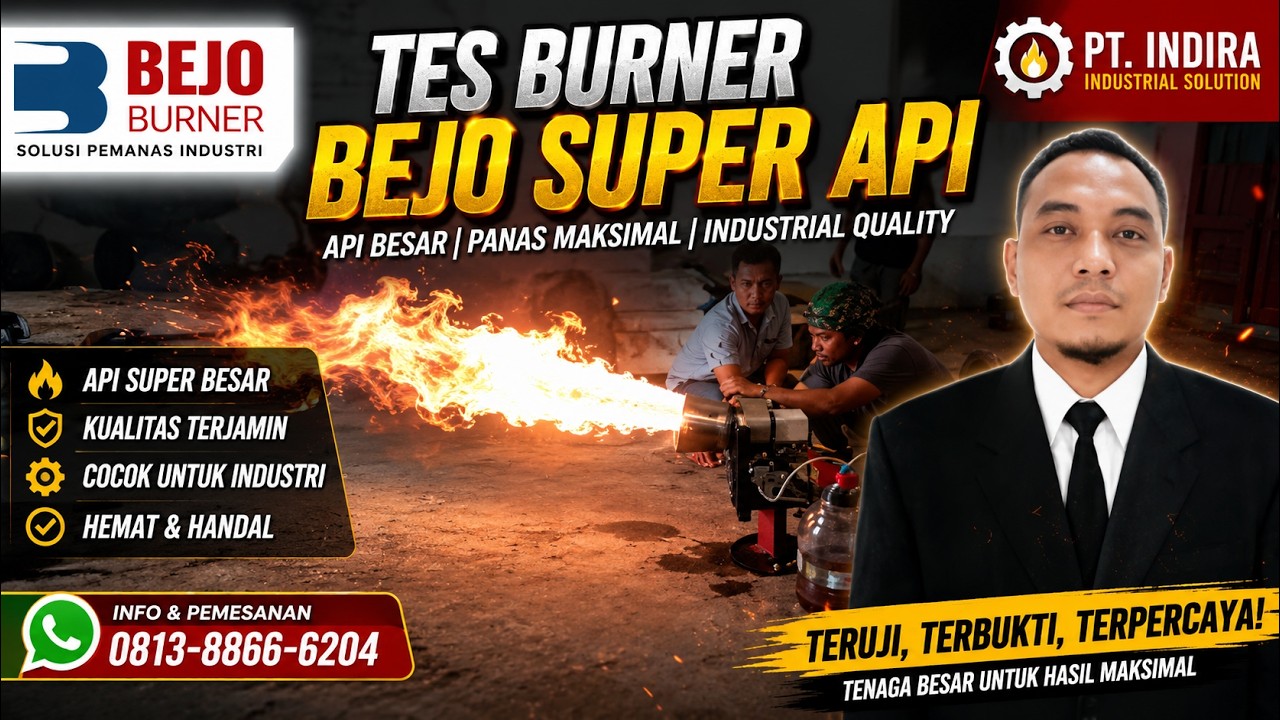 🔥Cara Perbaikan Burner Riello - PT Indira Dwi Mitra