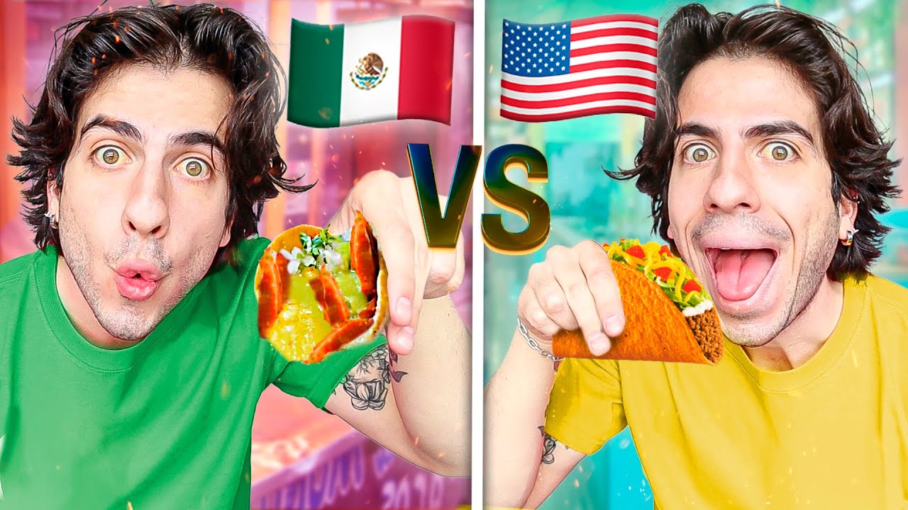 TACOS DE MÉXICO VS ESTADOS UNIDOS