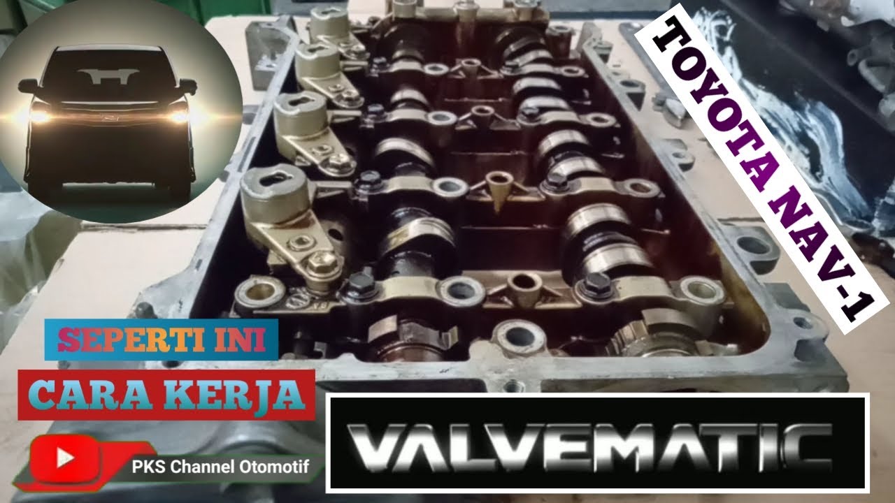 Pembongkaran Valve matic || Seperti ini Cara kerja Valve Matic pada Toyota Nav1 3-ZR FAE