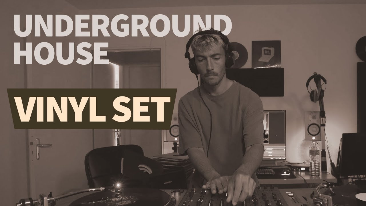 Live Vinyl DJ Set - Deep House Grooves with Technics & Boss Effects
