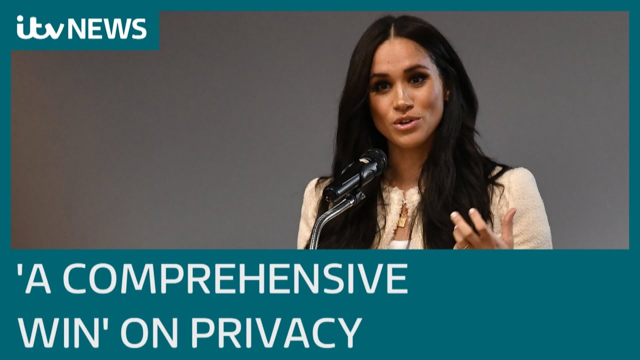 Meghan says Mail on Sunday ruling is 'comprehensive win' on her privacy | ITV News