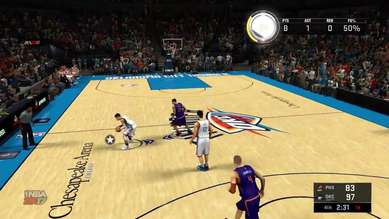 NBA 2K17 MY CAREER XBOX 360/PS3  KING IS RAINNING 3'S EP.2