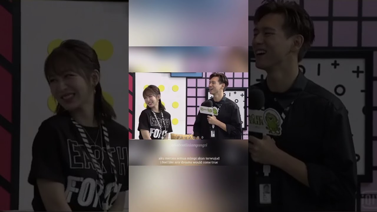 (behind the scenes) Go Go Squid1 yang zi & li xian 😍