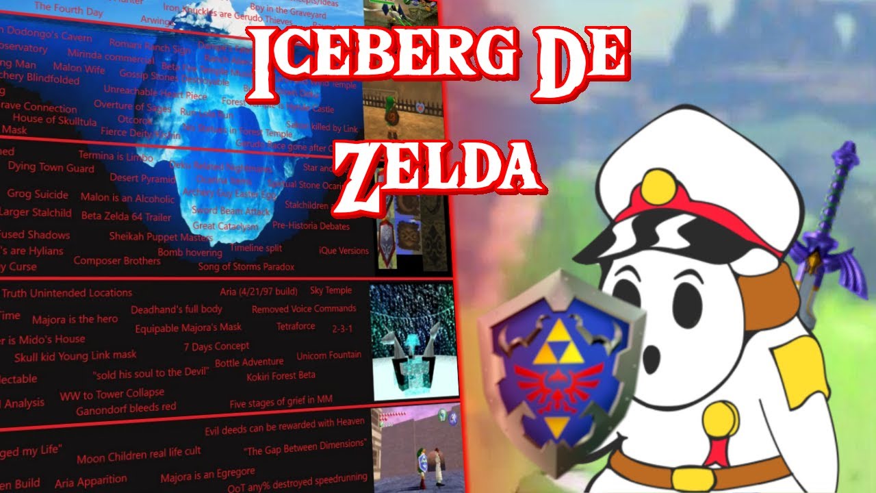 O misterioso iceberg de Zelda (OoT e MM)