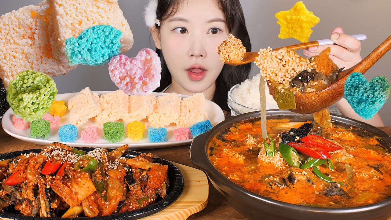 돌아온 도치 스페샬✨🤍 도치알찜 도치알탕 도치두루치기 먹방 The Most Ugly fish (Pacific spiny lumpsucker) mukbang korean food