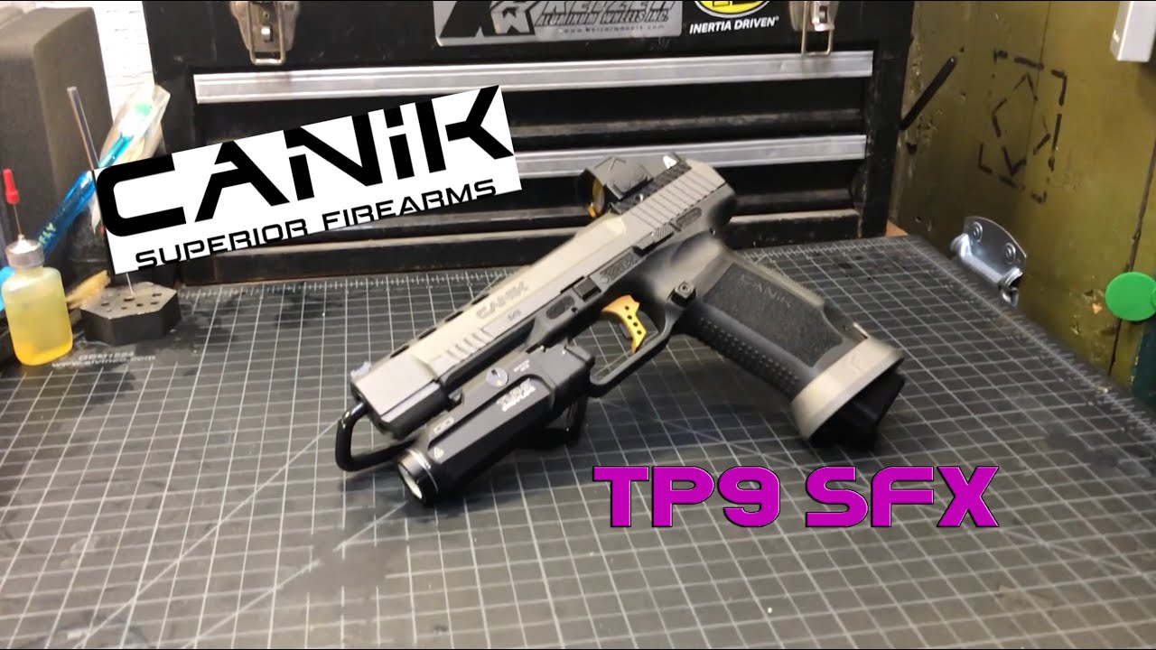 Canik TP9 SFX // Upgrades // Light Bearing Holster 