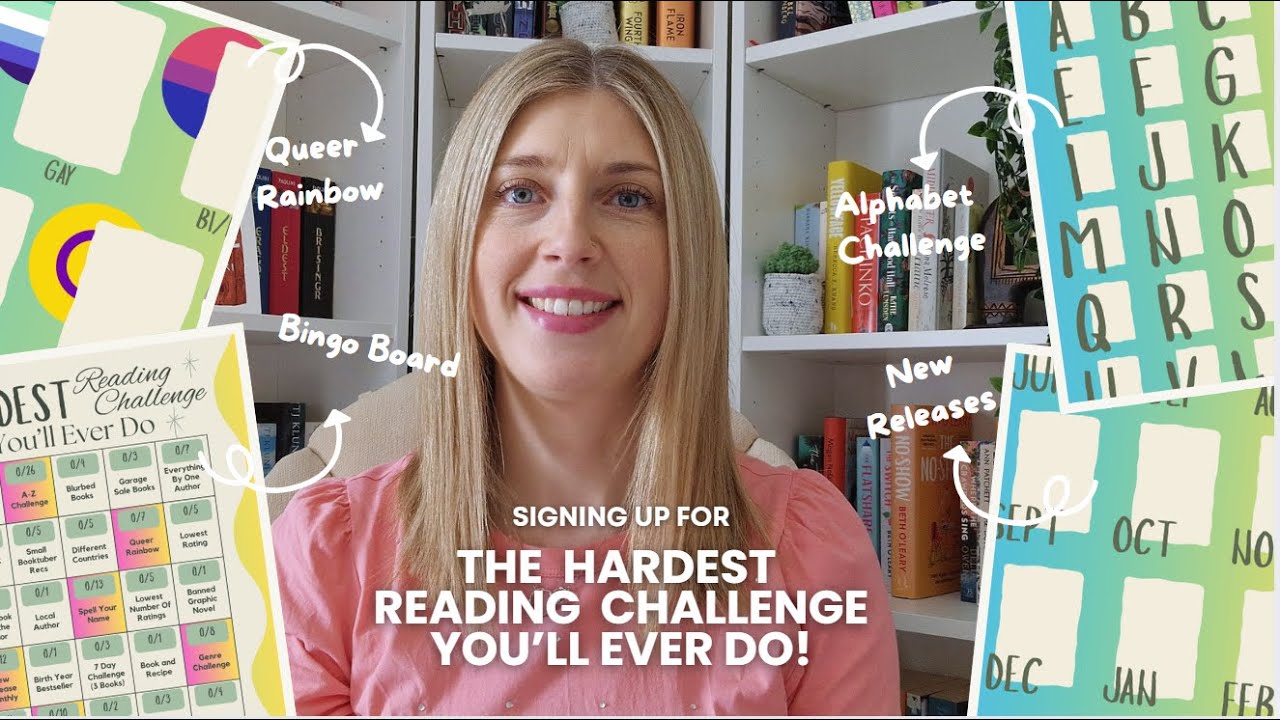 The Hardest Reading Challenge You'll Ever Do (Part 1) | Your True Shelf #hrcyed #readingchallenge