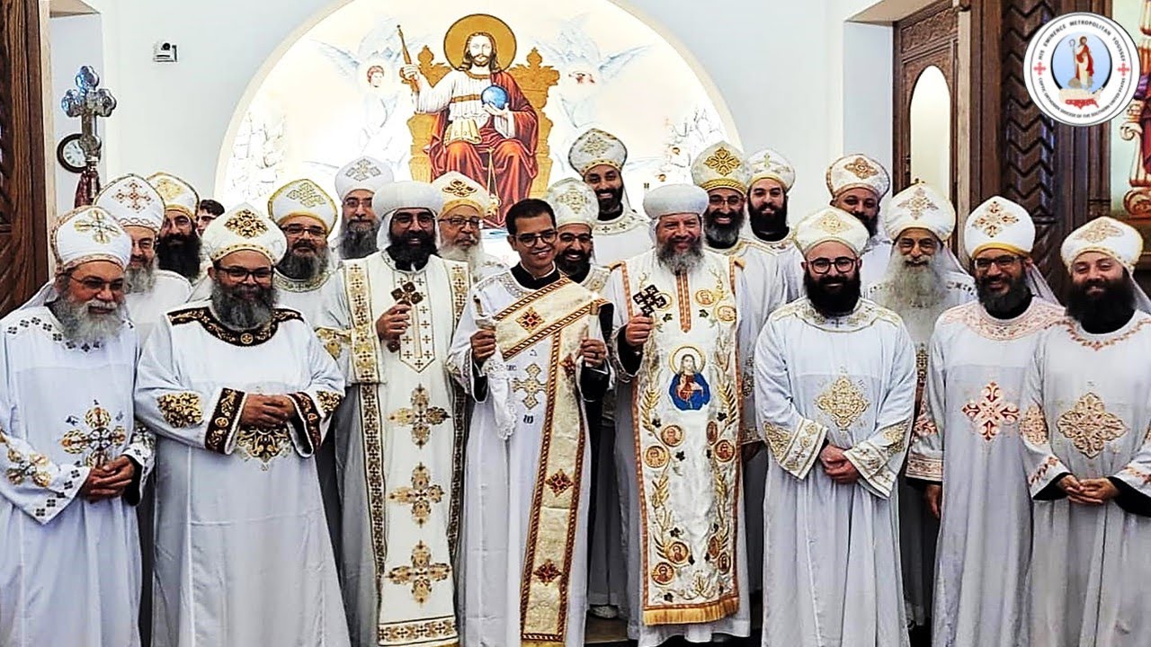 HE Metropolitan Youssef: Mina Hanna Full Deacon Ordination~Liturgy @ St Philopateer, Rich.TX~8/17/23