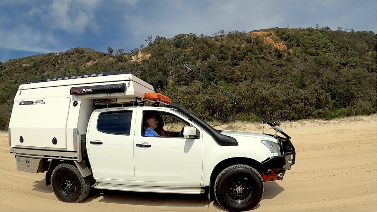 Tommy Camper Canopy refit in real time, onto ute or pickup. Full pack up. Wayne Groomes
