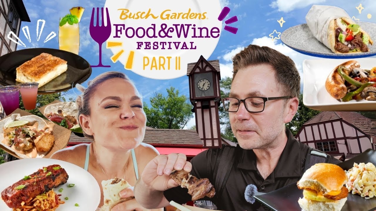 Busch Gardens Food & Wine Festival Part II: Best Eats & Epic Rides