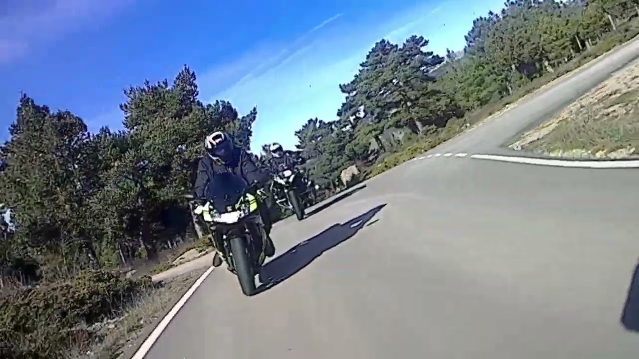 Moto carretera A Corcolilla 