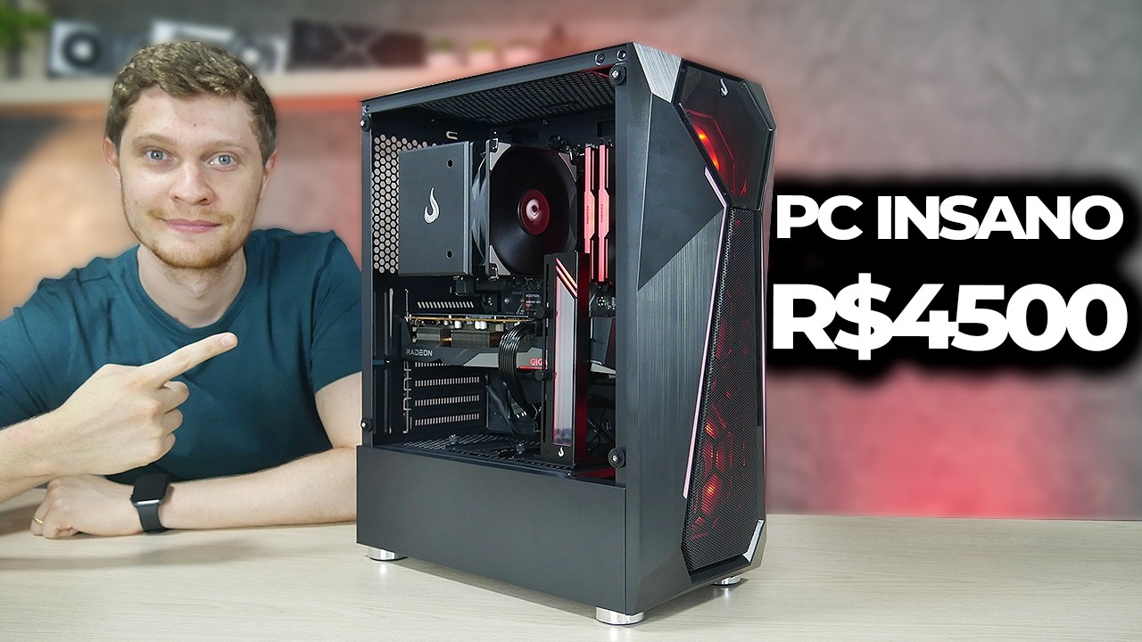 PC GAMER DE R$4500 QUE MONTARIA EM 2026! (TESTE EM JOGOS ATUAIS)