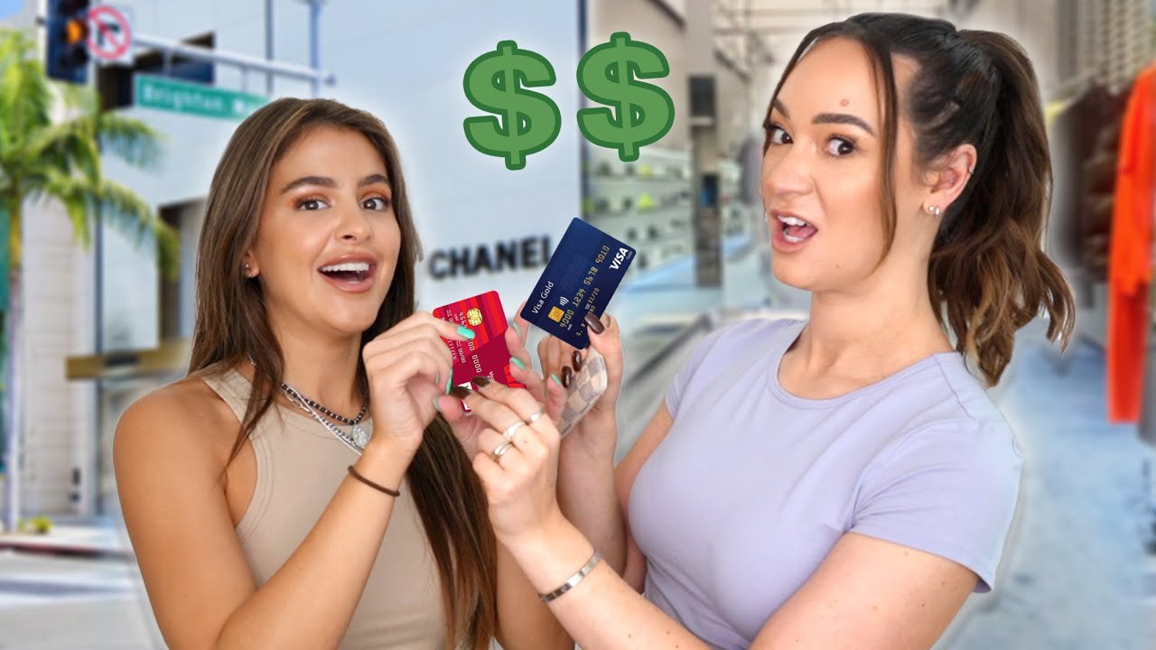 Switching CREDIT CARDS w/ Lauren Giraldo!! *no limit*