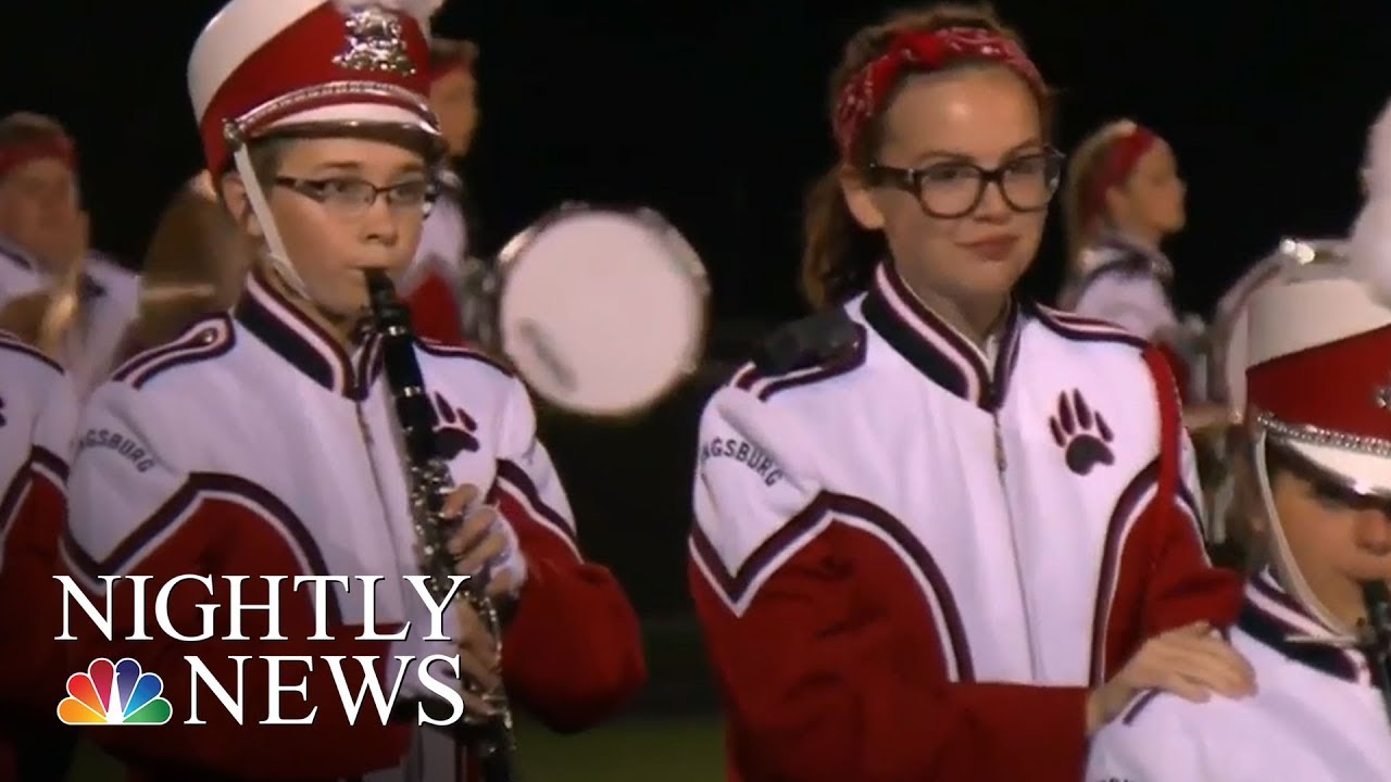 Student Gives Up Marching Band Spot To Serve As Blind Band Mate’s ‘Eyes’ | NBC Nightly News