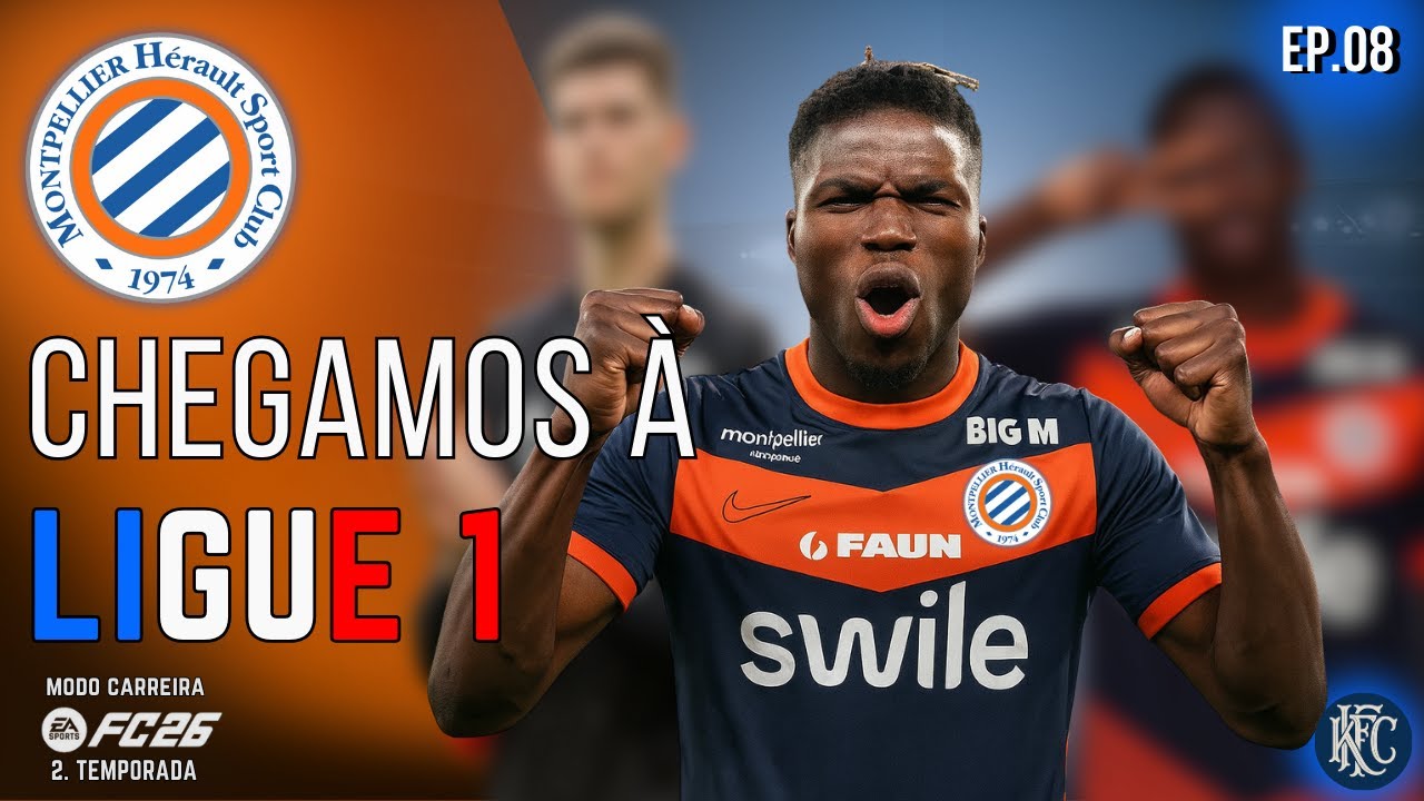 BEM VINDOS A LIGUE 1 (#008 ) T.2  - CARREIRA REALISTA FC26 - XB SERIES #fc26 #realista