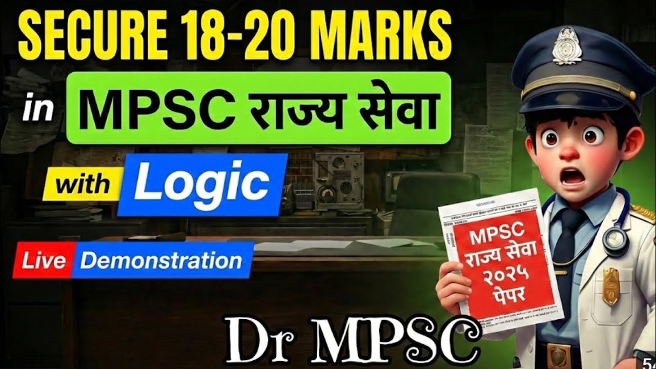 MPSC Prelims 2026: अभ्यास नसेल तरी 20+ Marks वाढवा! 🤯 (Logical Hacks)