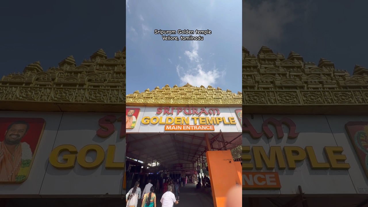 Sripuram Golden Temple VelloreTamilnadu Mahalakshmi #goldentemple #mahalakshmi #sripuram #tamilnadu