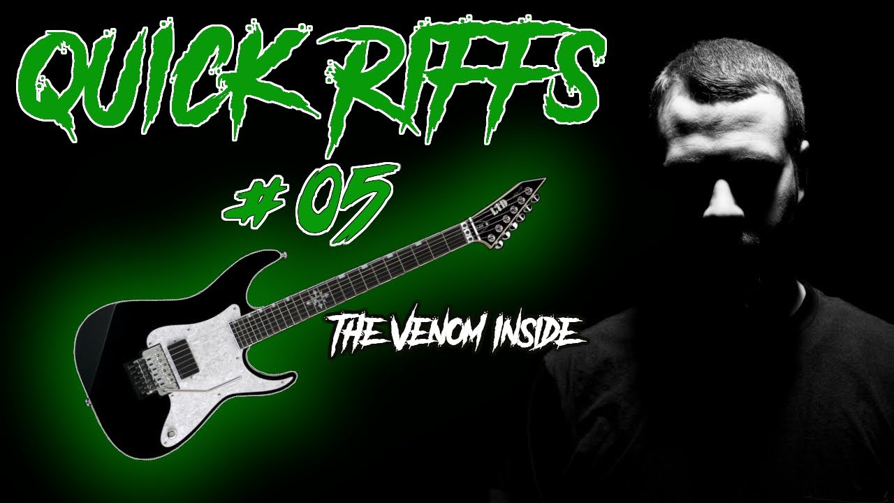 Chimaira THE VENOM INSIDE Guitar Lesson | Quick Riffs #05