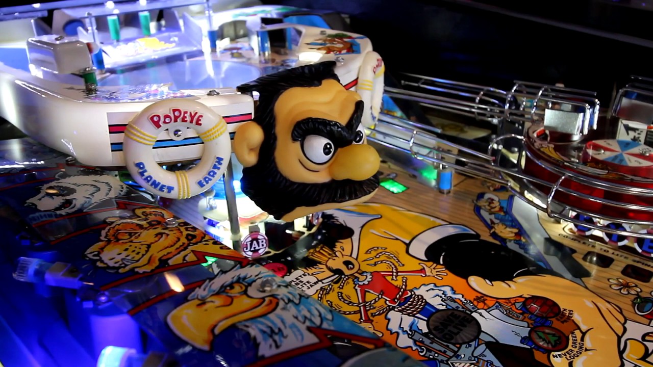 I Suck at Pinball - E03 - Popeye Saves the Earth