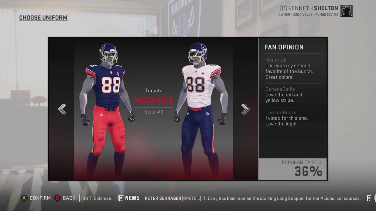 Madden 19 - Every Single Relocation City, Team, AND Uniform