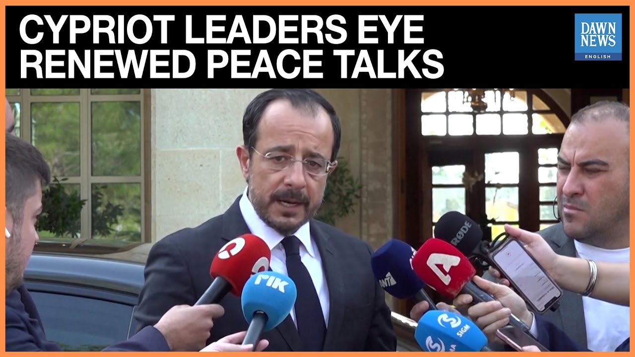 Cypriot leaders seek to restart real peace negotiations after UN talks | Dawn News English