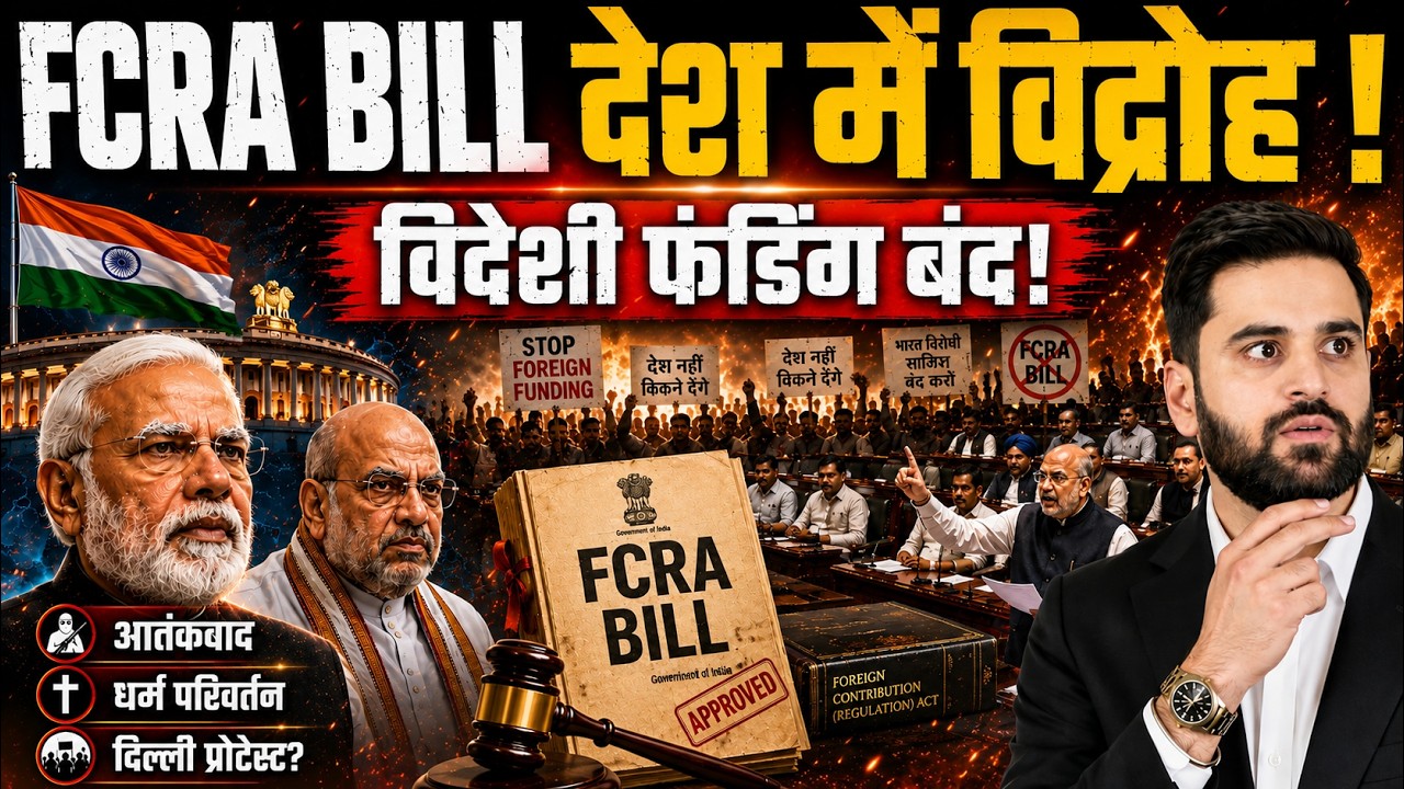FCRA Bill 2026 Explained | Government Can Take Over NGO Assets? FCRA Amendment Bill 2026