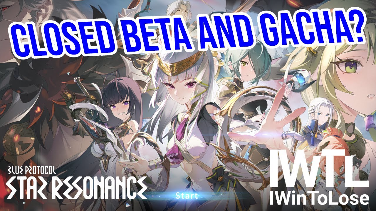 🔴THIS GAME COULD BE IT! Blue Protocol: Star Resonance Closed Beta and Gacha?!