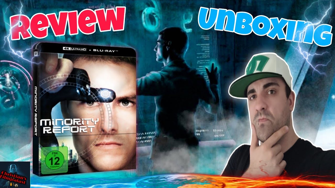 Minority Report|4K Steelbook|Unboxing|Review|Spoilerfrei 