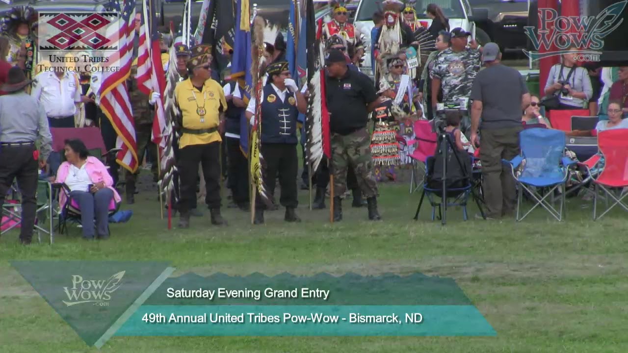 Saturday Night Grand Entry and Contest Dancing - 2018 United Tribes Pow Wow - PowWows.com