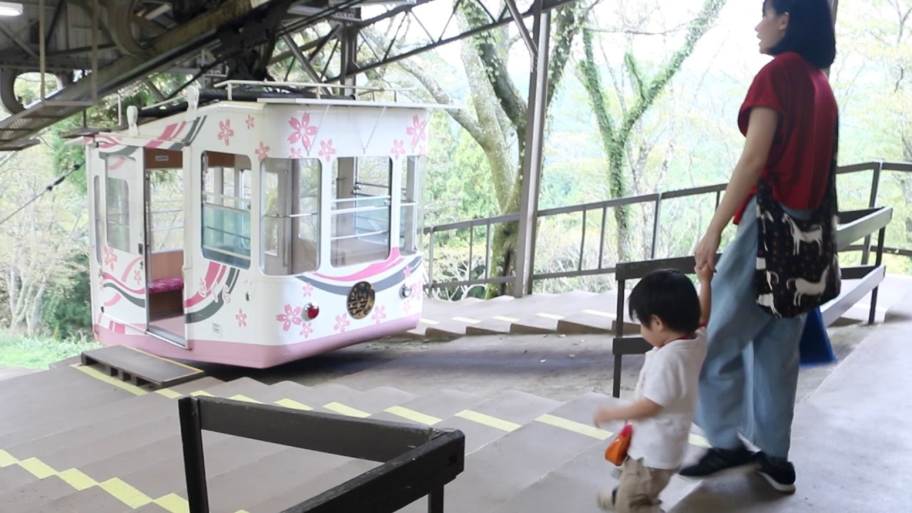 日本一古い吉野ロープウェイに乗ってきた