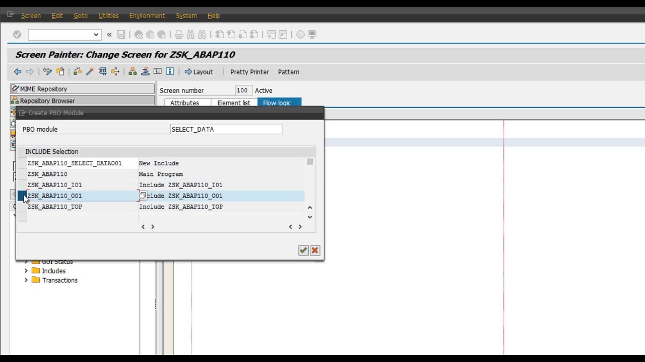 ABAP110 - Custom Containers