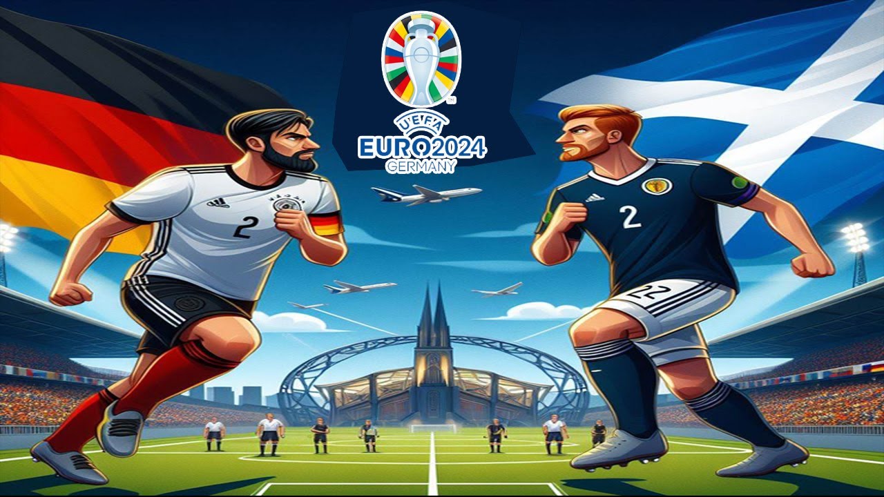 EURO 2024 Germany V Scotland - Simulation