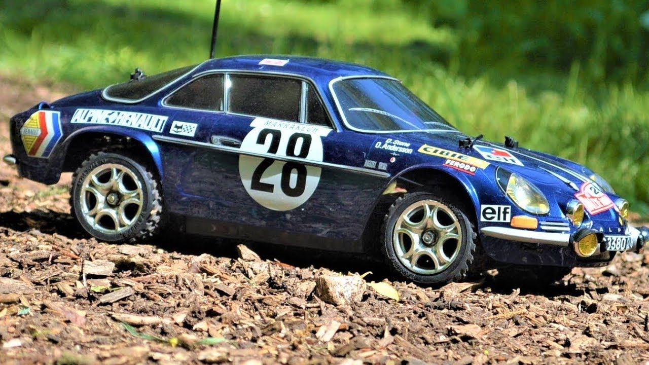 Tamiya M06 Renault Alpine A110 Rally Run