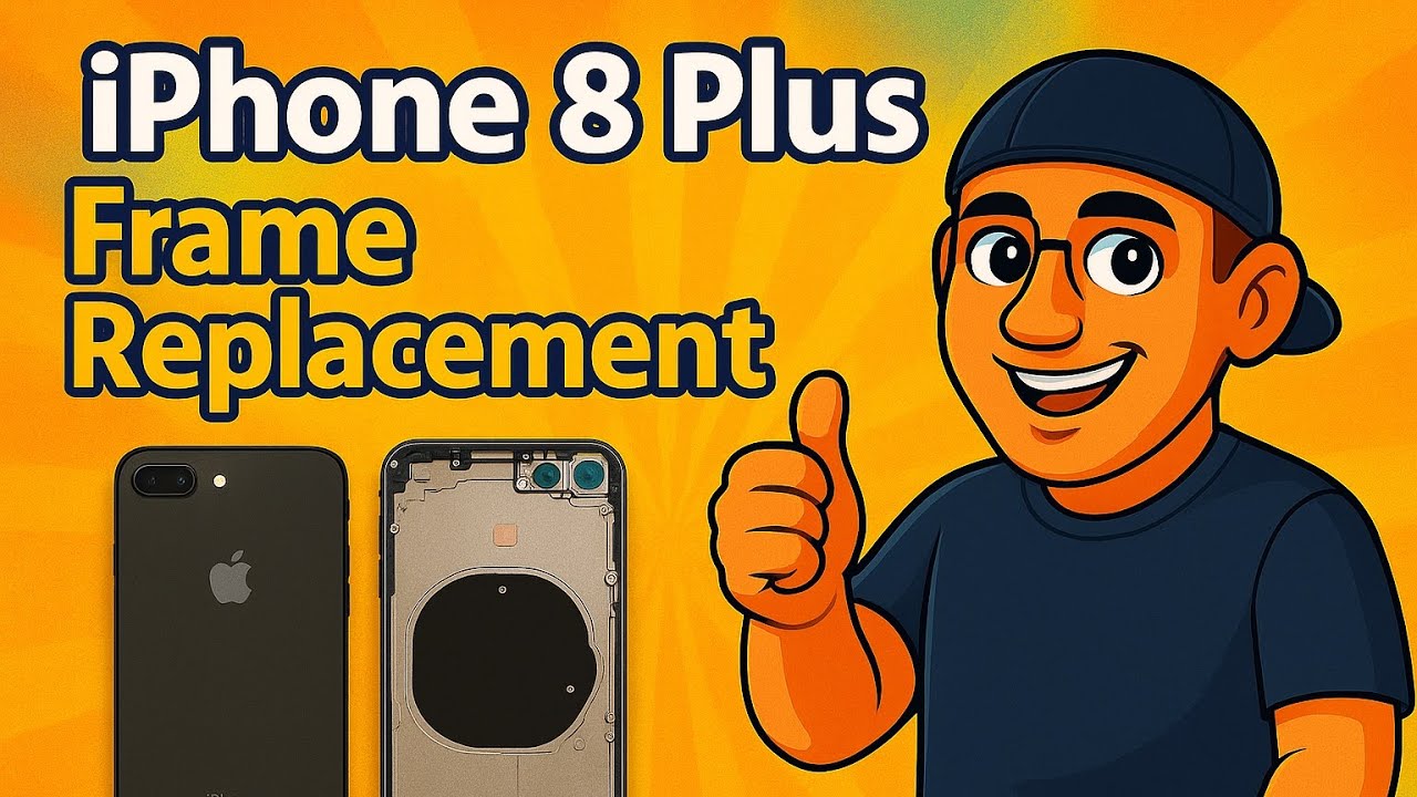 iPhone 8 Plus Full Housing Rebuild | Frame & Battery Replacement – Before & After!