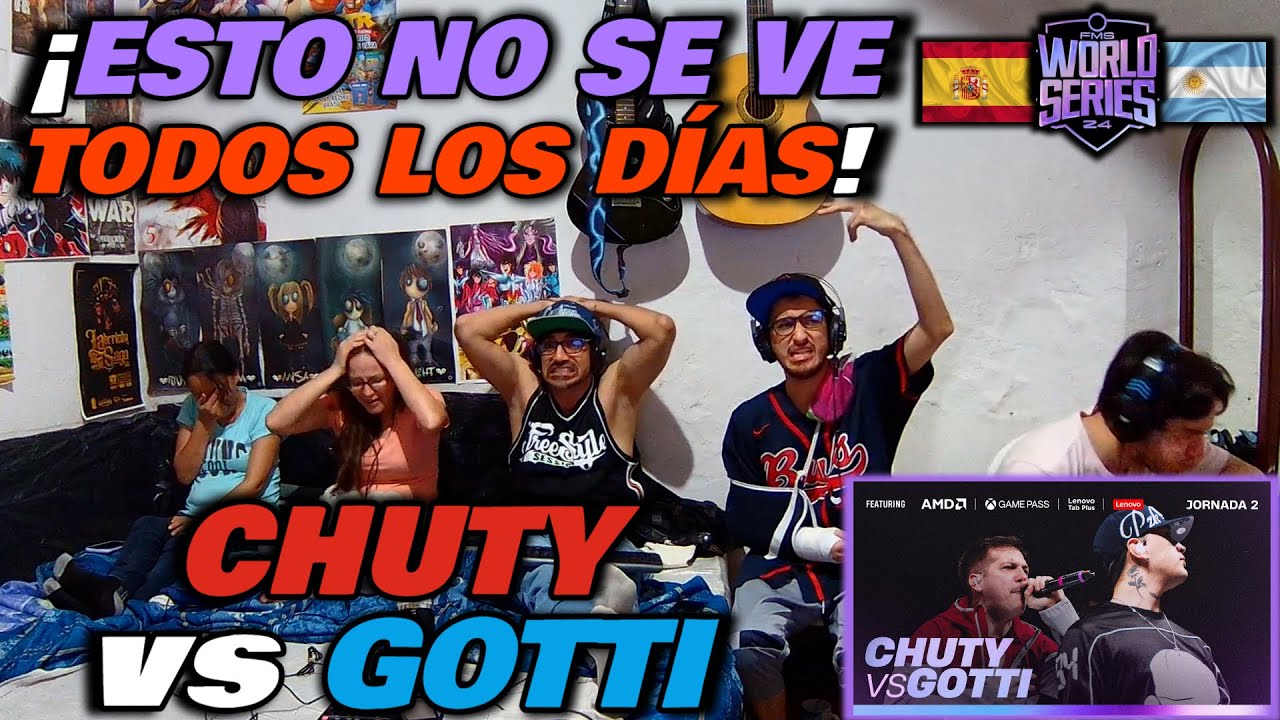 🔴COLOMBIANOS REACCIONAN a CHUTY vs GOTTI - ¡TIAGO PZK DANDO SHOW! [FMS WORLD SERIES SUPERLIGA]