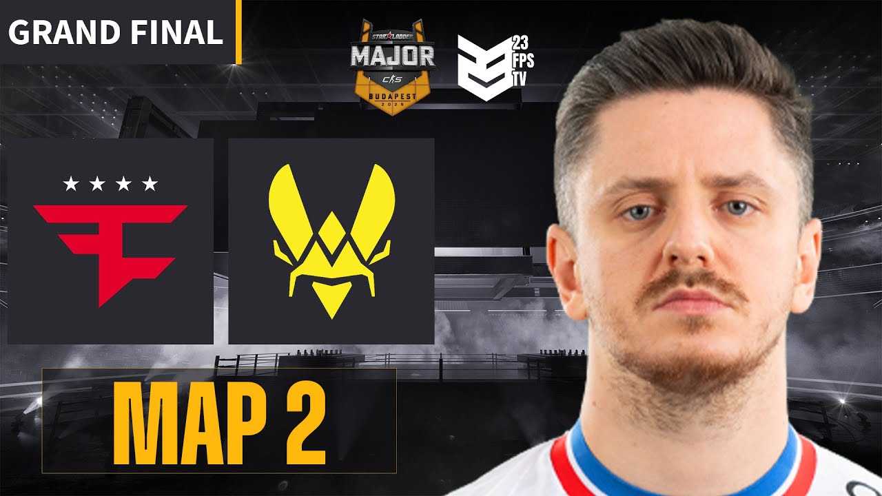 [Full match] VITALITY VS FAZE | STARLADDER BUDAPEST MAJOR 2025 | MAP 2