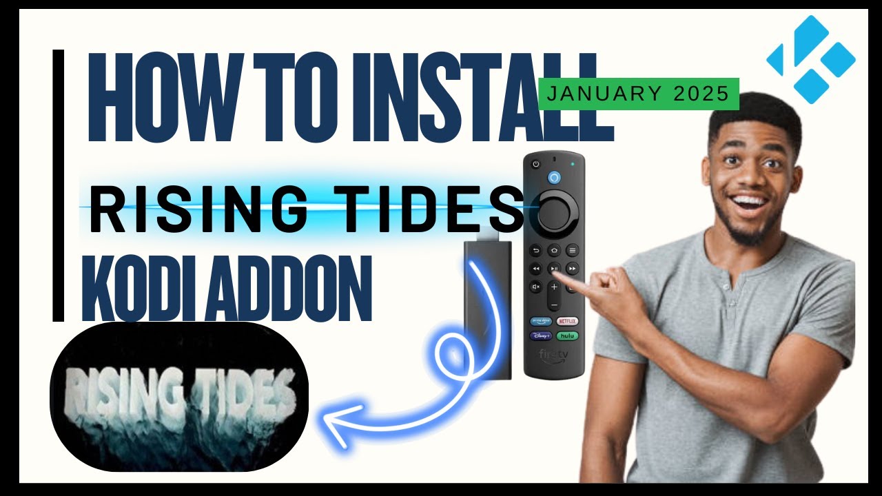 Лучшее дополнение для Kodi 2025 года 🔥 | Руководство по настройке Kodi 21 Omega от Rising Tides 💯