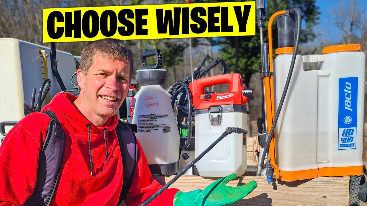 Backpack and Handheld Sprayer Recommedations