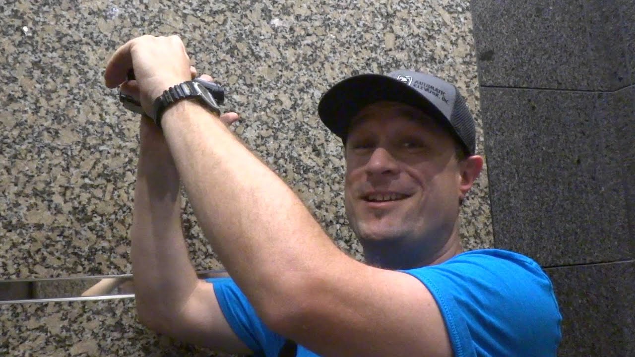 Andrew (DieselDucy) rides the 1981 Otis Lexan elevators at 24 Greenway Plaza in Houston, TX.