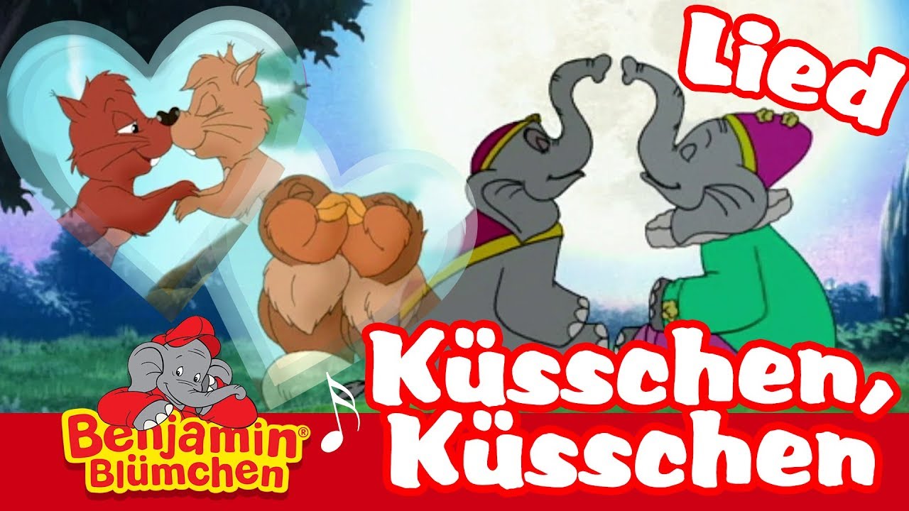 Benjamin Blümchen -  Das Küsschen, Küsschen LIED - zum Valentinstag