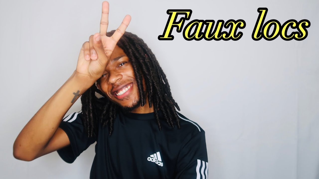 MEN FAUX LOCS ⎟EASY PROTECTIVE STYLE #Protectivestyle #Fauxlocs #Menhairstyles