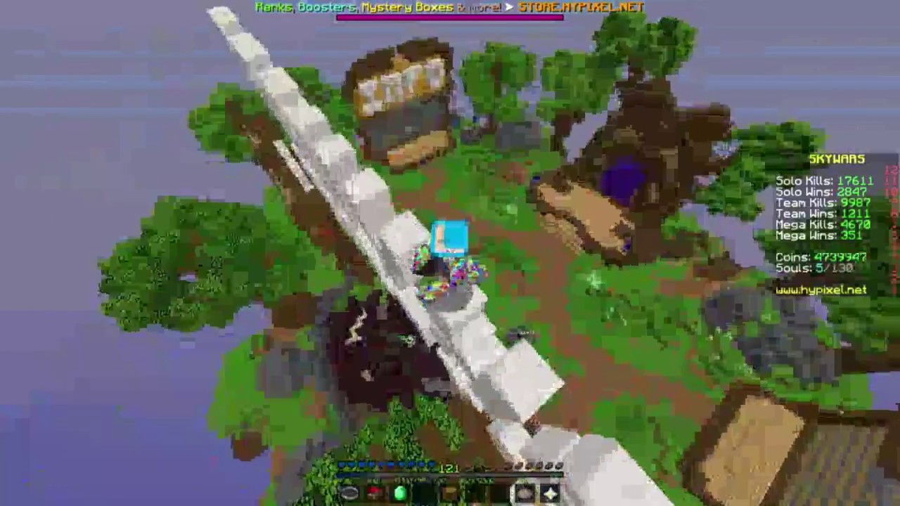 Hypixel Solo Skywars #9 (CHANNEL UPDATE + 10,000 TEAM KILLS!)