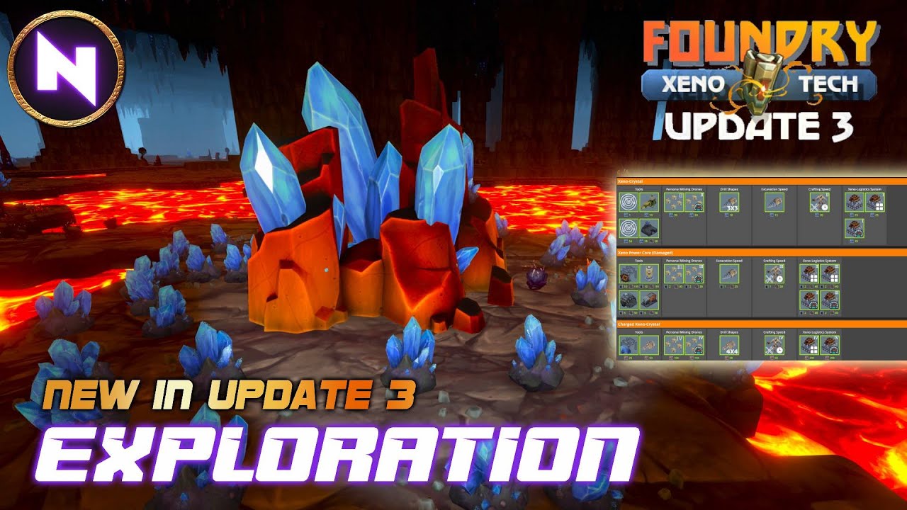 EXPLORATION; New Feature Added In FOUNDRY - Update 3 | Tutorial