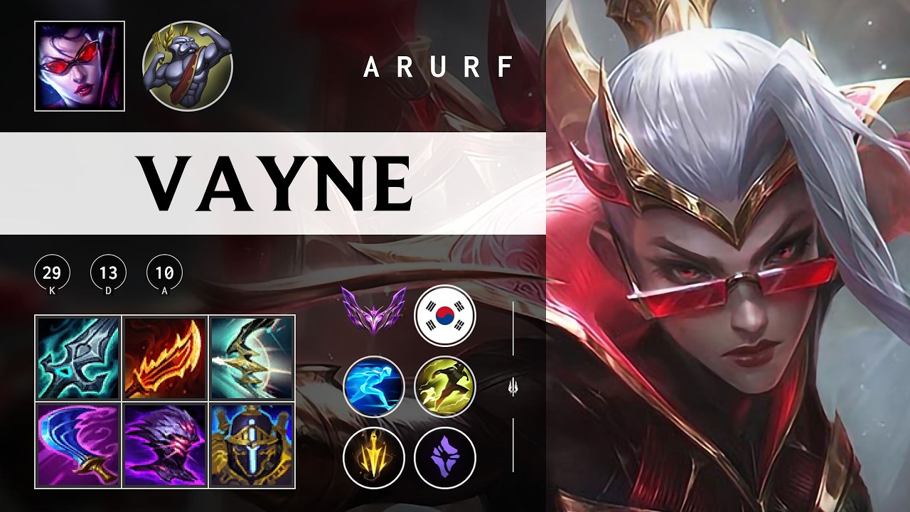 Vayne ARURF - KR Master Patch 26.03
