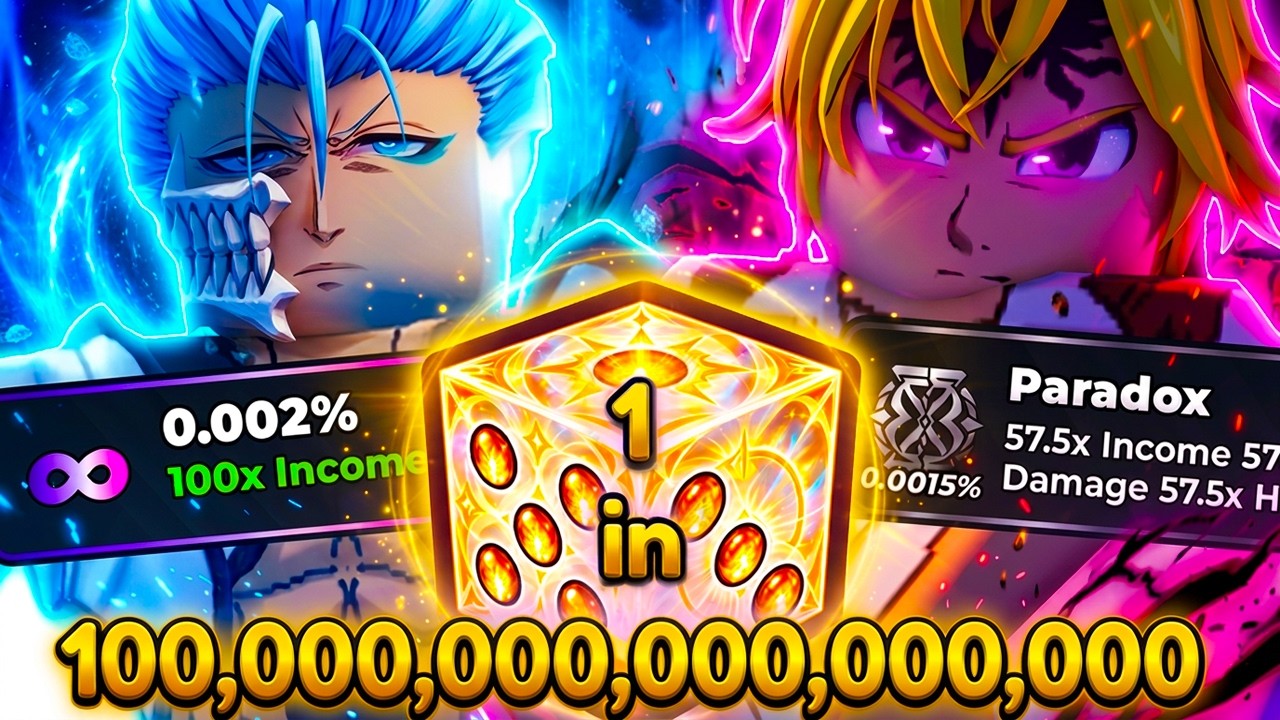 Я вернулся в эту аниме RNG игру и СТАЛ БЕЗУМНО СИЛЬНЫМ!