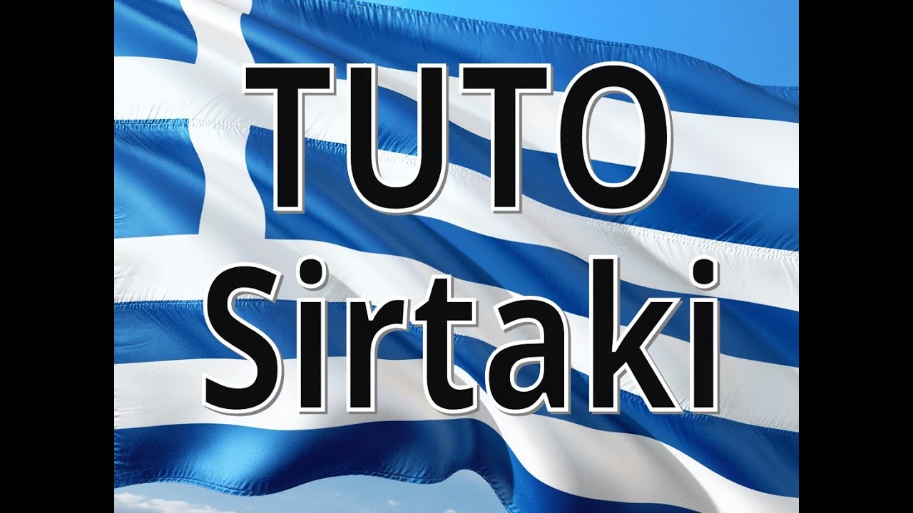 [tuto] Apprendre à danser le sirtaki grec - danse traditionnelle grecque - easy greece dance sirtaki