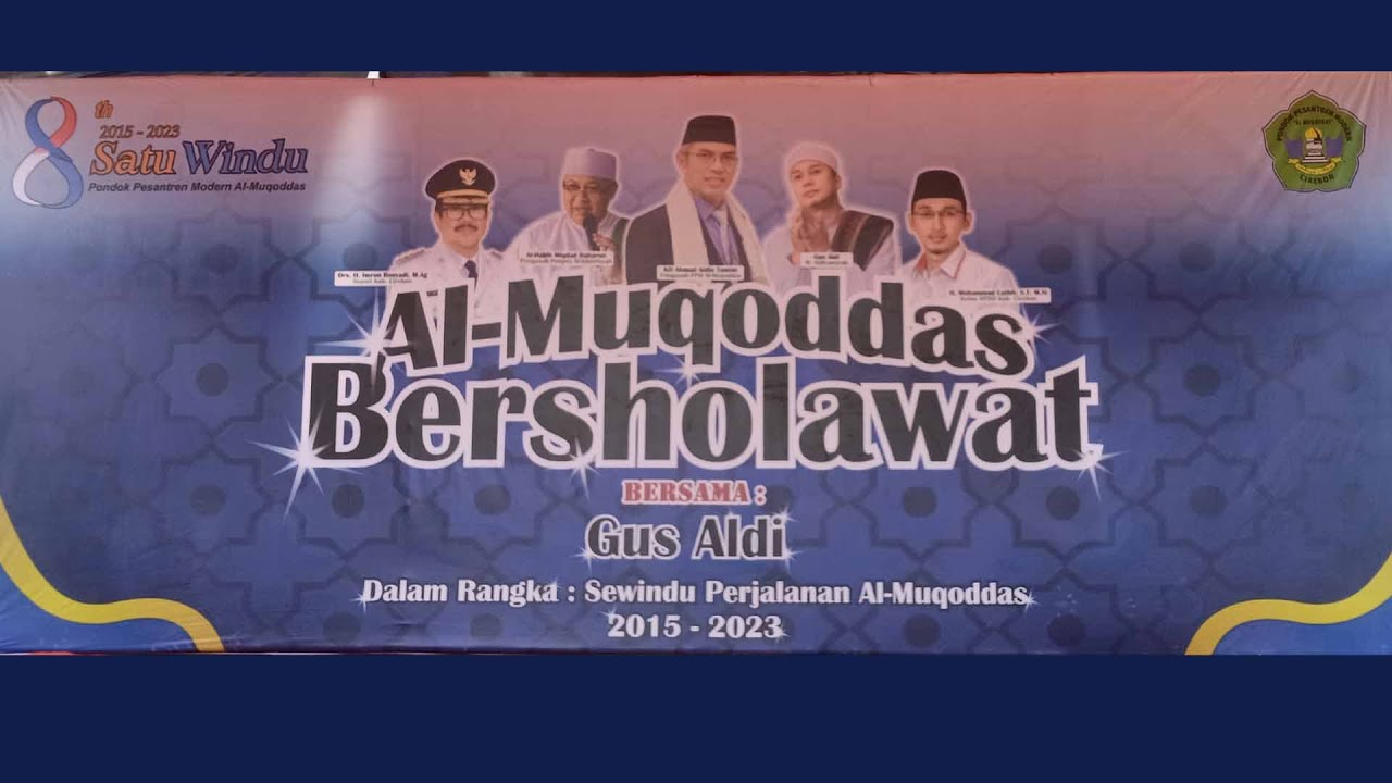 🔴[LIVE] ALMUQODDAS BERSHOLAWAT 2023