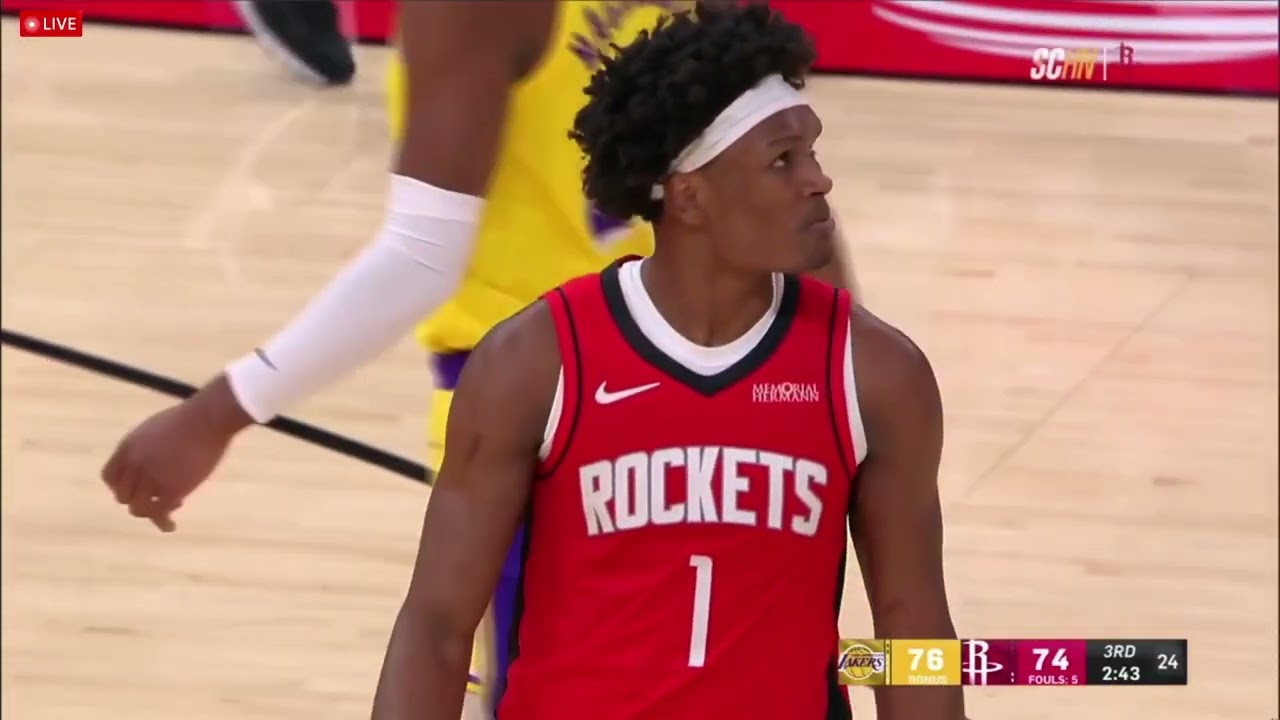 Houston Rockets vs Los Angeles Lakers🛑LIVE  ️🎥